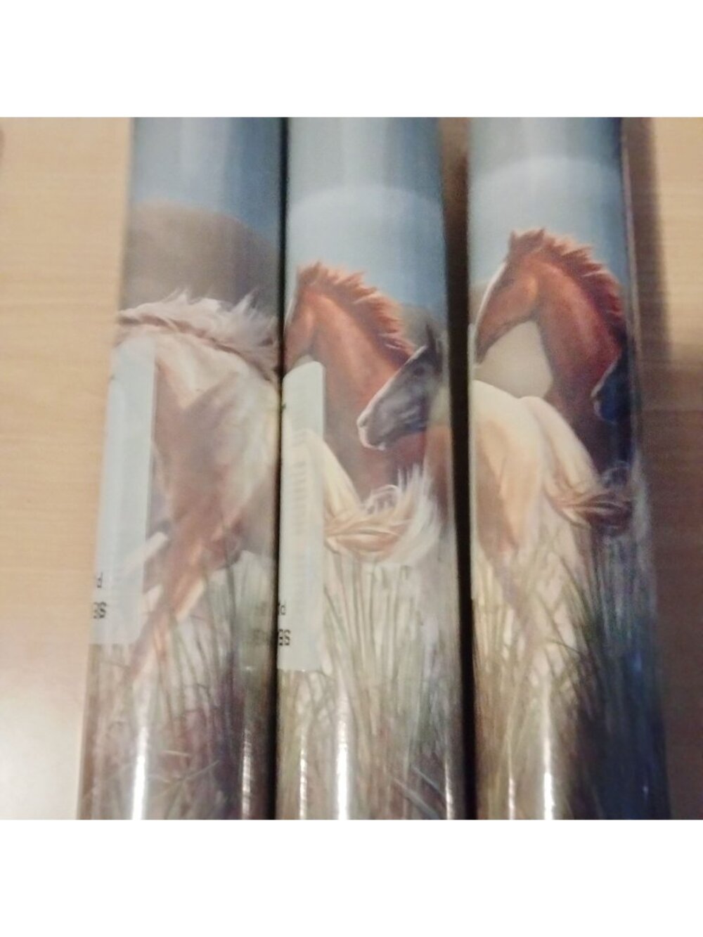 Hautman Brothers Seabrook Wallpaper Roll Horses Design 5 Yards HG520B lot 3